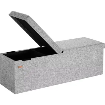 Úložná skládací lavice 115x38x38cm | šedá