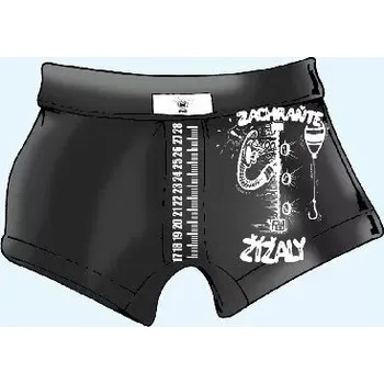 Trenýrky Trenky s metrem-Žížaly - M oranž