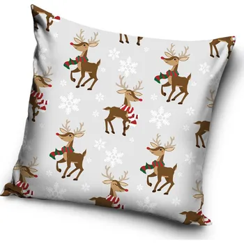 Dekorativní polštářek TipTrade s.r.o. Vánoční polštářek Sobí Kolekce