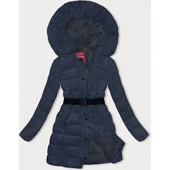 Dámská cargo bunda Tmavě modrá dámská zimní bunda se syntetickou výplní, odstíny modré XXL (44) i392_22566-48