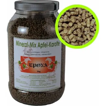 Krmivo pro koně EPONA Mineral Mix Apfel Karotte 3kg