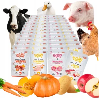 Krmivo pro psa TUF TUF Kapsička krmivo pro psy mix chutí 40 x 500g kompletní