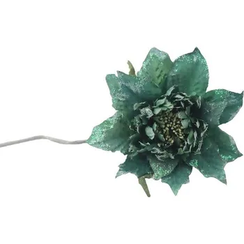 Vánoční dekorace Dekorační květ X7628-16