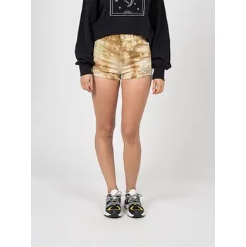 Pánské kraťasy PINKO Šortky 1J10XR Y84G Béžová Regular Fit 24