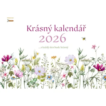 Kalendář Nakladatelství Scrumage Pavla Köpplová nástěnný Krásný kalendář 2026