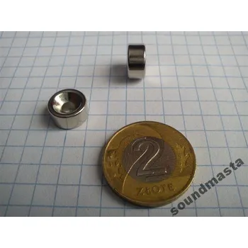 Dekorativní magnet MAGNET MAGNET NEODYMOVÉ MAGNETY MP 12x7/3,5x5