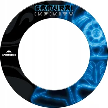 Příslušenství pro šipky Surround - kruh kolem terče - Samurai Infinity - Blue