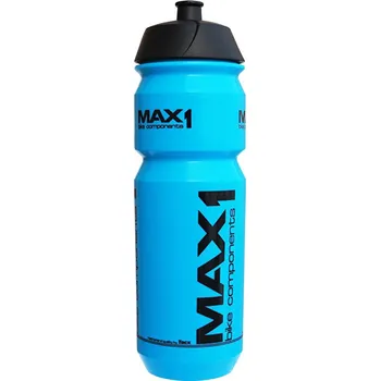 Láhev lahev MAX1 Tank 0,85 l modrá (lahev TacX, vyrobena z recyklovatelného plastu v Evropě, který je klinicky testován na zdravotní nezávadnost - BPA Free)