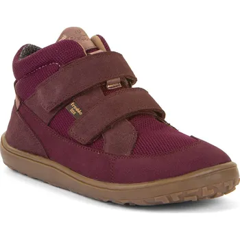 Dětská sportovní obuv Froddo barefoot kotníčkové Up Autumn Tex Bordeaux Velikost: 25