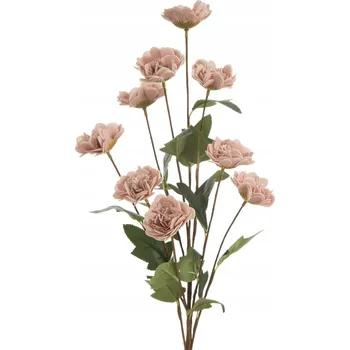 umělá květina Dekorativní Umělá květina 54 cm světle růžová větvička