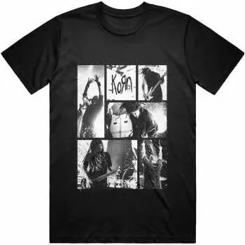Pánské tričko Merch Korn: Tričko Blocks M
