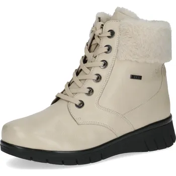 Dámská zimní obuv DÁMSKÉ KOTNÍKOVÉ BOTY CAPRICE 9-26209-43 123 BÉŽOVÁ Barva: BÉŽOVÁ, Velikost: 36