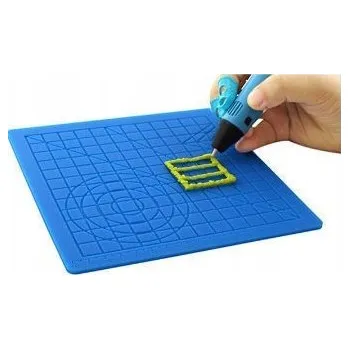 3D tisk SILIKONOVÁ PODLOŽKA PRO 3D PERO + ŠABLONY PRO 3D TISKÁRNU, FORMA