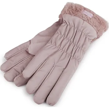 Rukavice Dámské rukavice šusťákové, zateplené, dotykové Varianta: 3 starorůžová, Balení: 1 pár