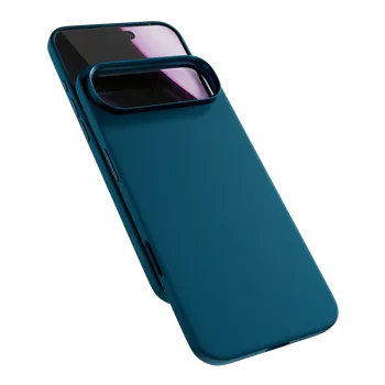 Pouzdro na mobilní telefon Kryt Epico Silicone Pro Mag+ iPhone Air Qi2 & Magsafe kompatibilní modrá