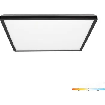 LED panel LED panel přisazený 24W IP54 čtverec černý 2280 lm CCT change, záruka 3 roky