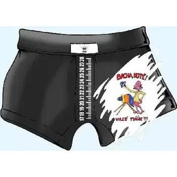 Trenýrky Trenky s metrem-Bacha kotě - L oranž