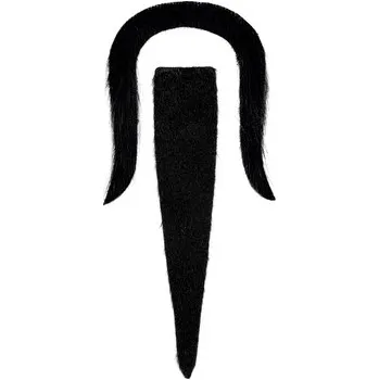 Karnevalový doplněk Widmann&nbsp;Knír Číňan s bradkou černý