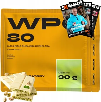 Protein Protein syrovátkový koncentrát - WPC nowmax 30 g sáčky bílá čokoláda