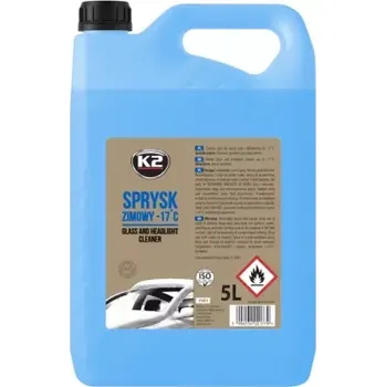 Směs do ostřikovače K2 zimní kapalina do ostřikovačů -17°C 5L