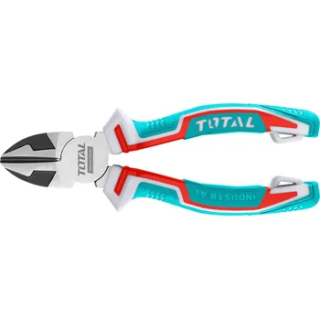 Kleště TOTAL Kleště štípací boční, industrial, 180 mm, CrV (THT230706)