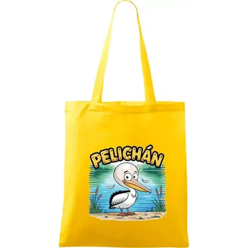 Pelichán - Taška bavlněná - 42 x 38 cm ( Žlutá )