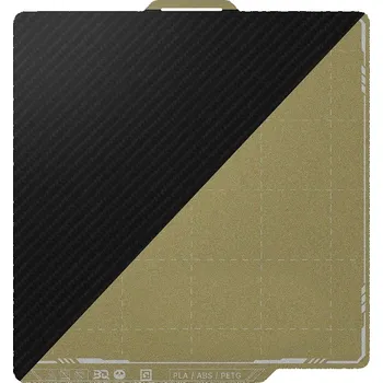 Příslušenství k 3D tiskárně BIQU Panda Texturovaná PEI x Smooth PET CF - Oboustranná magnetická fólie - pro tiskárny Bambu Lab P1, X1 a A1 - 257x257 mm