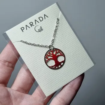 Náhrdelník Smaltovaný náhrdelník - strom života