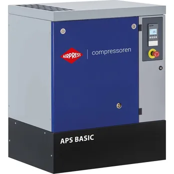 Kompresor Airpress Šroubový kompresor APS 20 Basic 13 bar 20 HP/15 kW 1332 l/min 364810-13