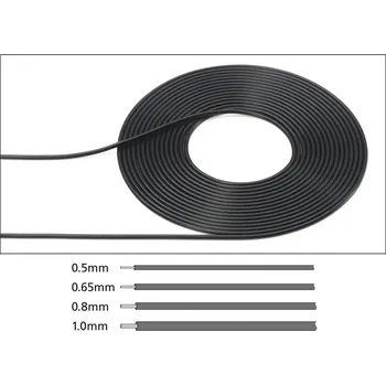 RC model Tamiya 12676 Cable 0.65mm Outer Diameter/Black - expresní doprava