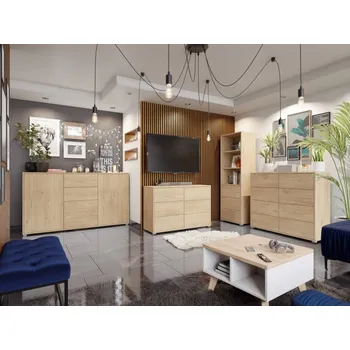 Obývací stěna Obývací sestava Alekto II, Barva: dub cremona MIRJAN 5903211438271