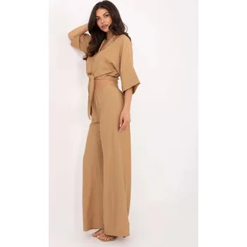 Dámská souprava oblečení ve velbloudí barvě, XL i523_5906694041570