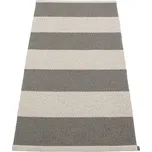 Antracitovo-krémový vnitřní a venkovní běhoun 70x150 cm Bob Charcoal Linen – Pappelina ID_1733000