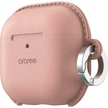 Pouzdro na mobilní telefon Pouzdro Araree Pops pro AirPods 4 Silikonový obal struktura kůže