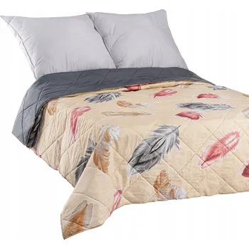 Prostěradlo Narzuta Polskie Tkaniny z mikrovlákna 90 cm x 200 cm šedý