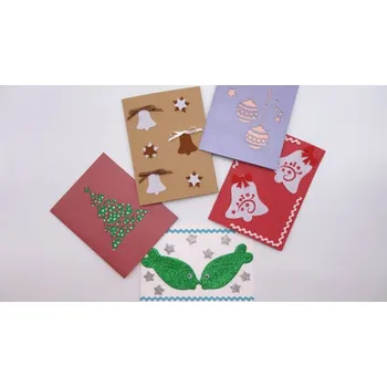 Bd-tova Vánoční přání ke složení 2 - 5 ks