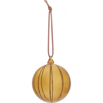 Vánoční dekorace OYOY, Vánoční baňka Natale, jantarová - Formadore