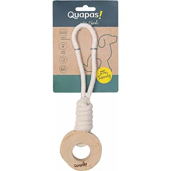 Hračka pro psa Quapas! hračka z kávového dřeva Tyre 31 cm