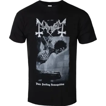Pánské tričko Tričko metal pánské Mayhem - PURE FUCKING ARMAGEDDON - RAZAMATAZ - ST2567 - M
