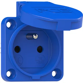 PCE Zásuvka 16A/250V 3-pól. IP54 vest. PC-108-0bc