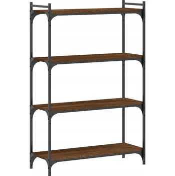 Knihovna Regál na knihy 80x30x120 cm, hnědý dub