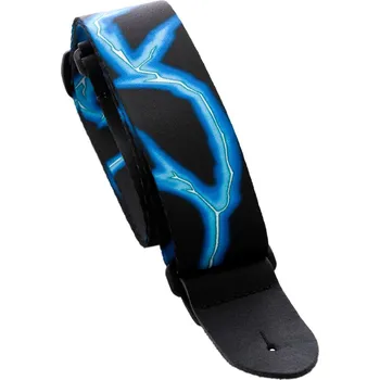 Kytarový popruh Perri's Leathers 46 Polyester Blue Lightning + prodloužená záruka 3 roky