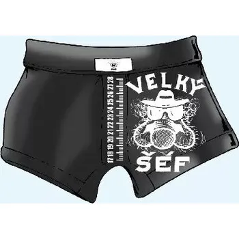 Trenýrky Trenky s metrem-Šéf - XL oranž