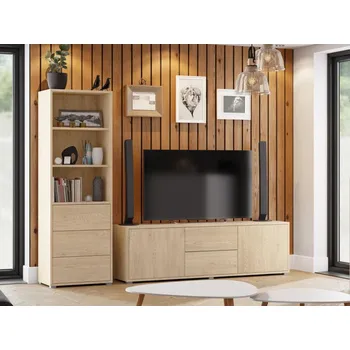 Obývací stěna Obývací stěna Alekto IV, Barva: dub cremona MIRJAN 5903211438301