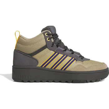Chlapecké tenisky Dětské Vysoké tenisky ADIDAS HOOPS 4.0 MID WINTERIZED J JS2033 – Olivová 36
