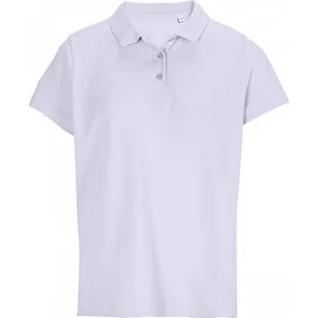 Sol's Dámská vegan polokošile Pulse 170 g/m s krátkým rukávem Barva: růžová lila, Velikost: S L04501