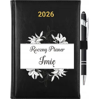 Kalendář Knižkový kalendář 2026 A5 černý