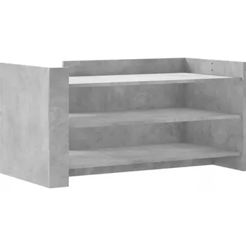 Konferenční stolek Konferenční stolek z dřevěného materiálu 100x50x50 šedá betonu