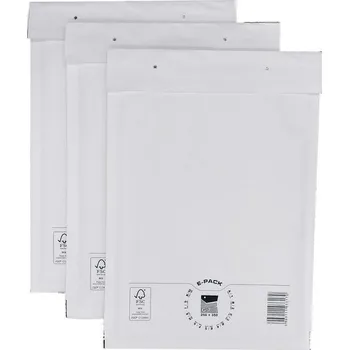 Obálka Bublinkové obálky E-Pack G17 bílé, 100 kusů