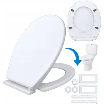 Obraz WC sedátko NOCZI, bílý polypropylen